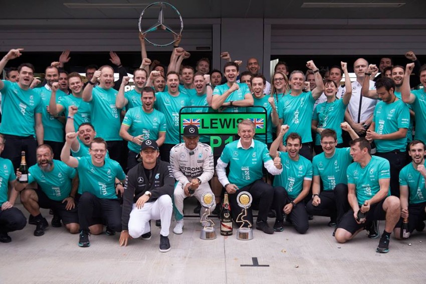 Mercedes-AMG Petronas F1 team wins constructors title, becomes ninth team to win back-to-back crowns 391946