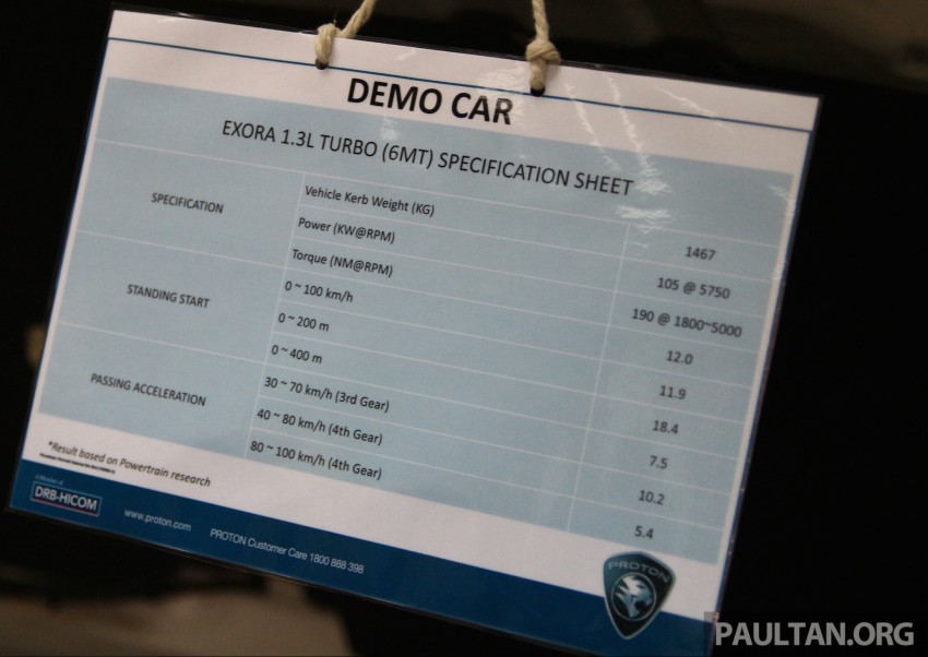 Proton Iriz and Exora 1.3 turbo, six-speed manual prototypes with 140 hp and 190 Nm previewed 387744