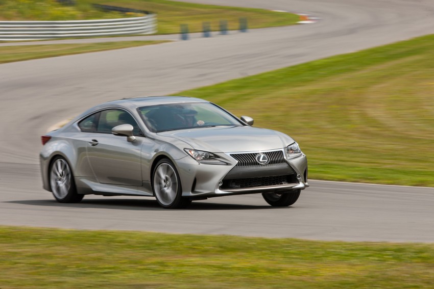 Lexus RC coupe – new 200t and 300 AWD variants 387552