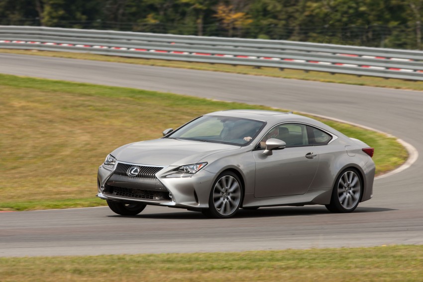 Lexus RC coupe – new 200t and 300 AWD variants 387554