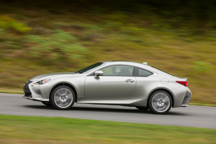Lexus RC coupe – new 200t and 300 AWD variants 387557