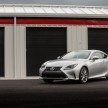 Lexus RC coupe – new 200t and 300 AWD variants