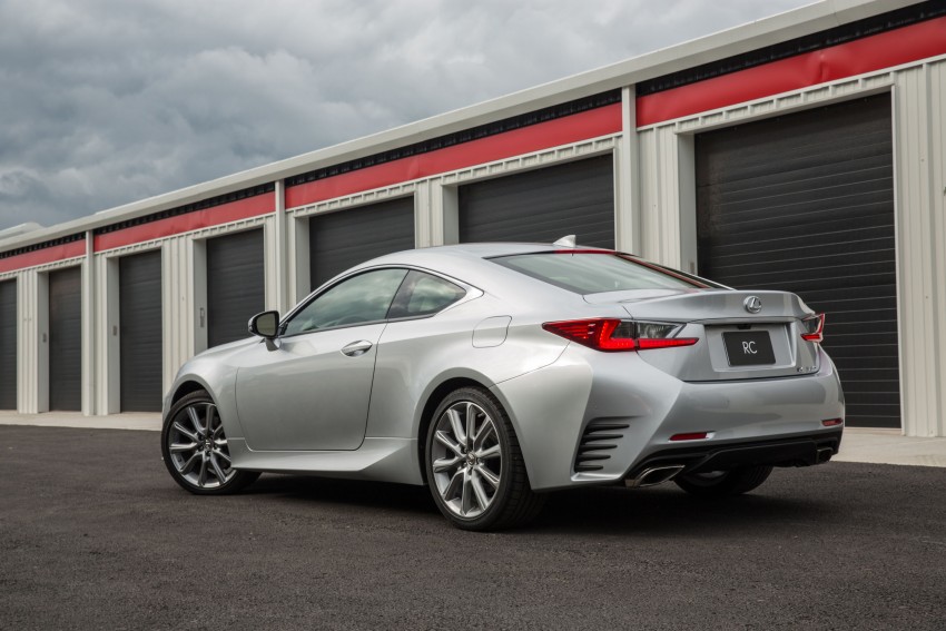 Lexus RC coupe – new 200t and 300 AWD variants 387560