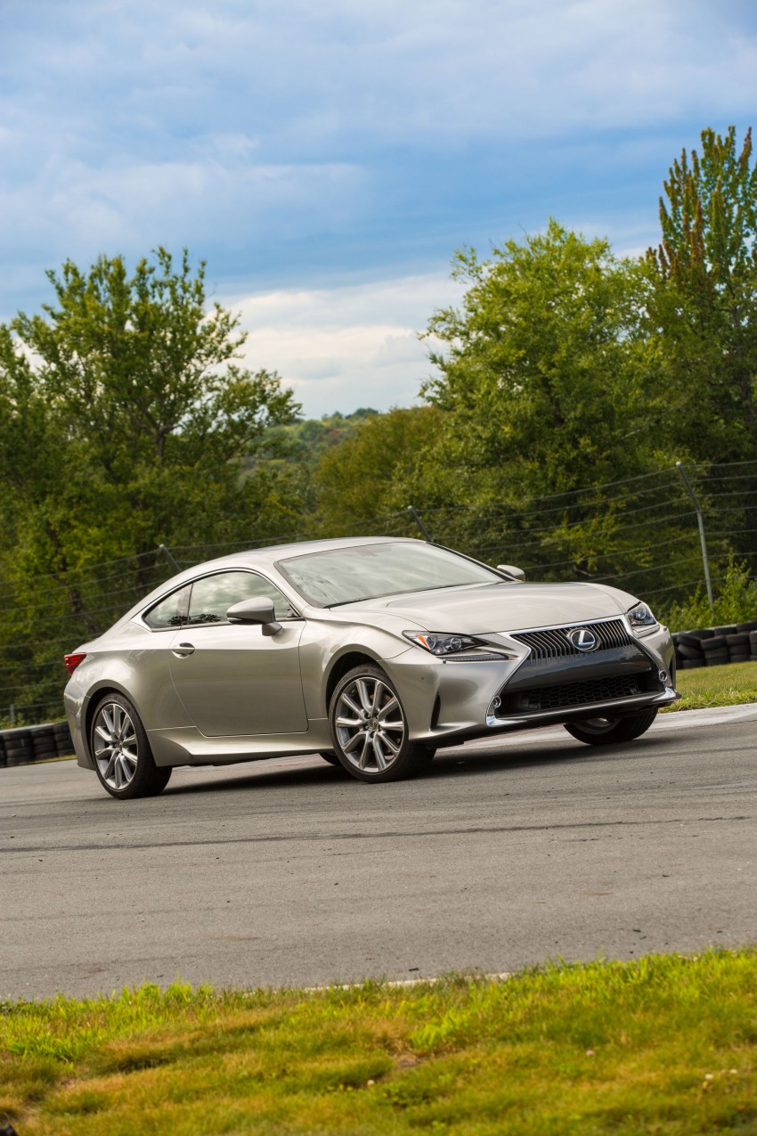 Lexus RC coupe – new 200t and 300 AWD variants 387561