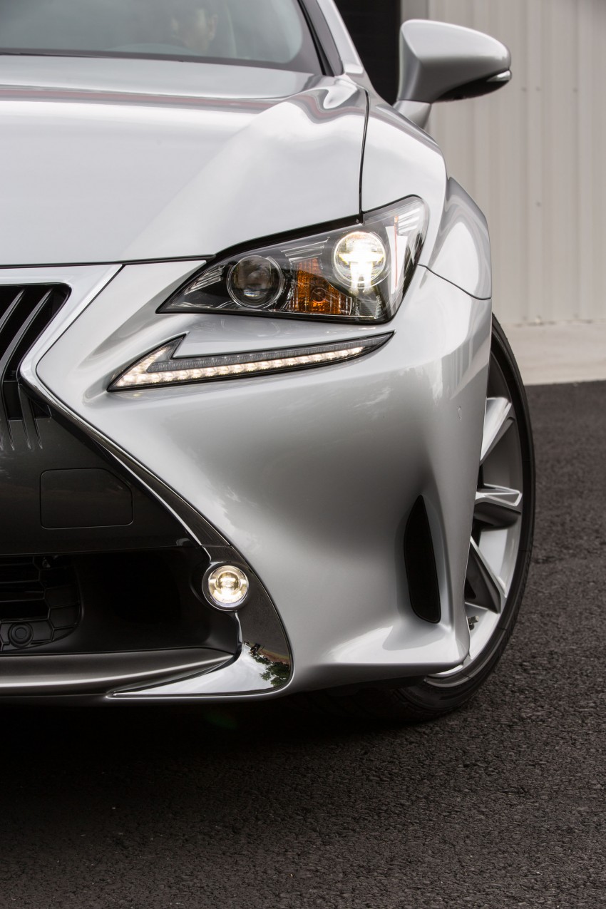 Lexus RC coupe – new 200t and 300 AWD variants 387568