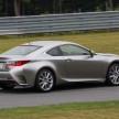 Lexus RC coupe – new 200t and 300 AWD variants