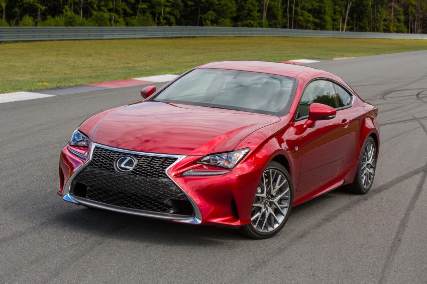 Lexus RC coupe – new 200t and 300 AWD variants 387571