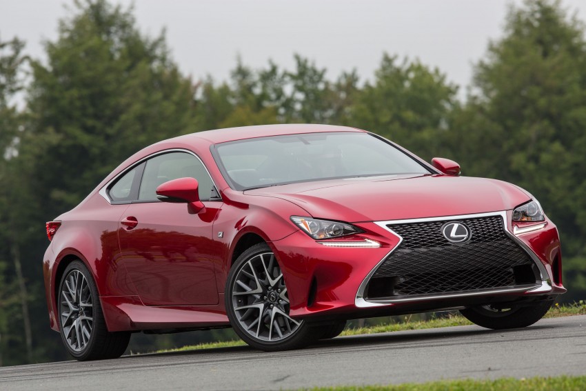 Lexus RC coupe – new 200t and 300 AWD variants 387572