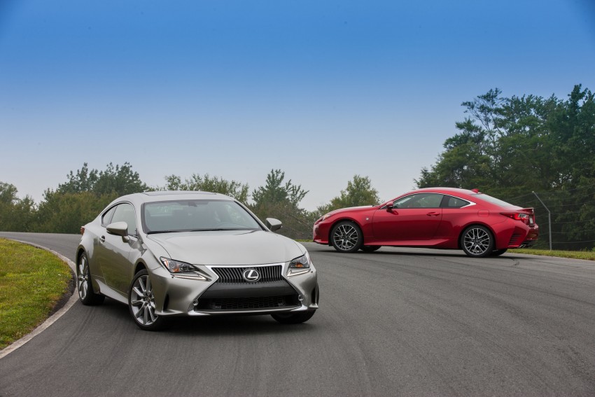 Lexus RC coupe – new 200t and 300 AWD variants 387587