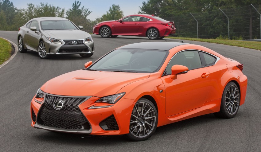 Lexus RC coupe – new 200t and 300 AWD variants 387588