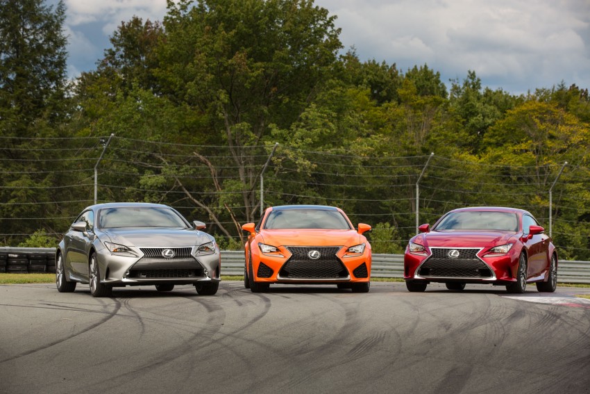 Lexus RC coupe – new 200t and 300 AWD variants 387590