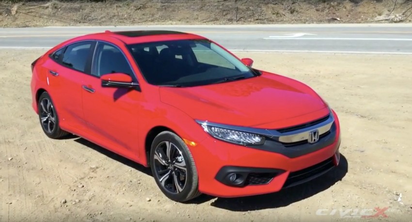 VIDEO: 2016 Honda Civic exterior, interior walkaround 387694