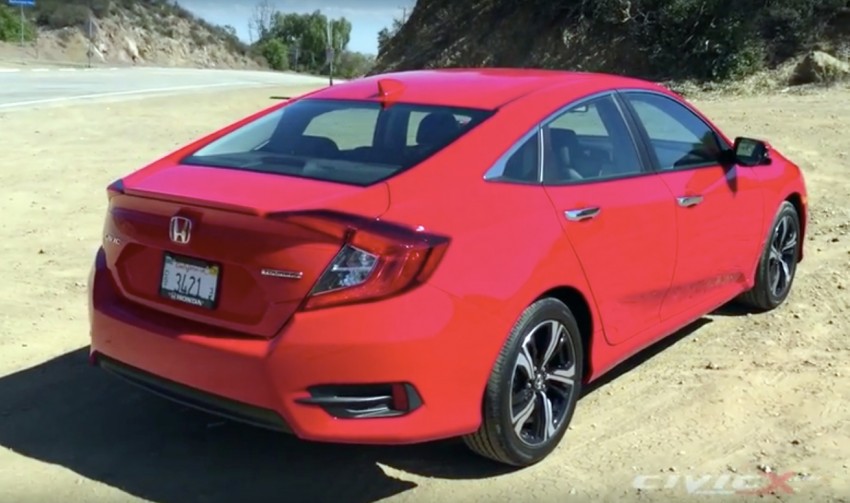 VIDEO: 2016 Honda Civic exterior, interior walkaround 387698
