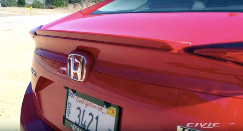 VIDEO: 2016 Honda Civic exterior, interior walkaround 387701