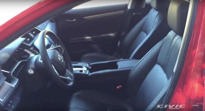 VIDEO: 2016 Honda Civic exterior, interior walkaround 387707