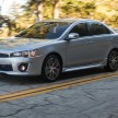 2016 Mitsubishi Lancer facelift unveiled in the US