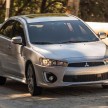 2016 Mitsubishi Lancer facelift unveiled in the US