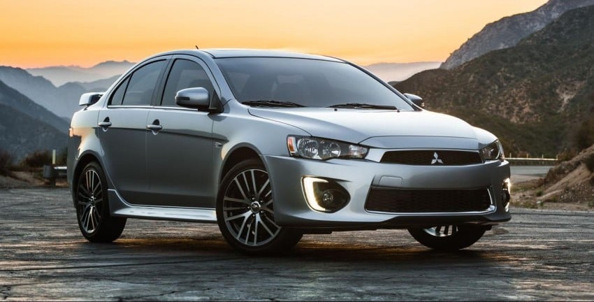 2016 Mitsubishi Lancer facelift unveiled in the US 386025