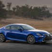 Lexus RC coupe – new 200t and 300 AWD variants