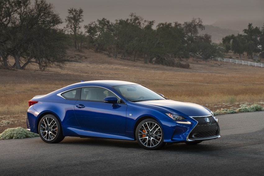 Lexus RC coupe – new 200t and 300 AWD variants 387529