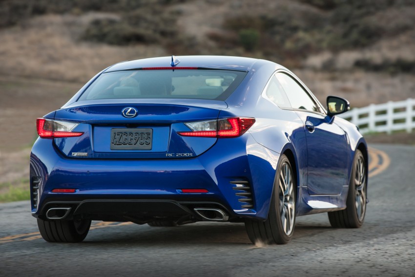 Lexus RC coupe – new 200t and 300 AWD variants 387531