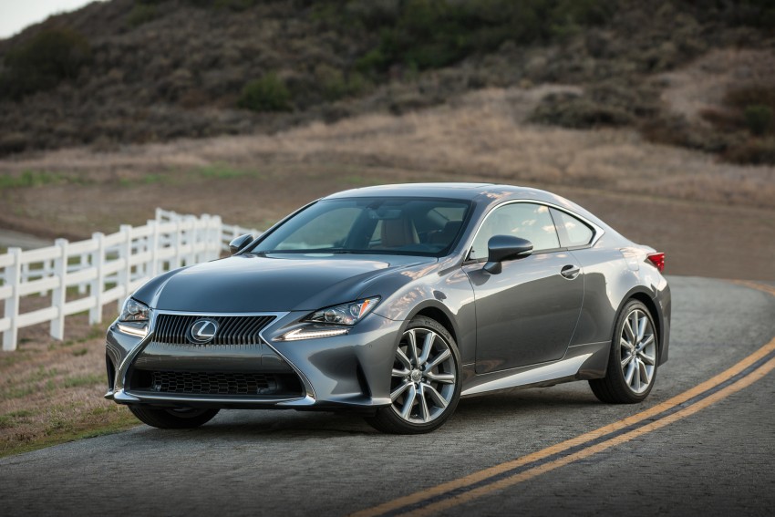 Lexus RC coupe – new 200t and 300 AWD variants 387537