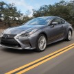 Lexus RC coupe – new 200t and 300 AWD variants