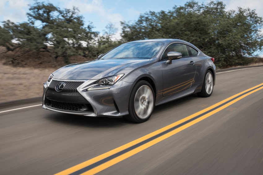 Lexus RC coupe – new 200t and 300 AWD variants 387541