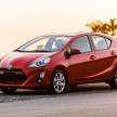 2016 Toyota Prius c gets Safety Sense, special edition