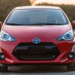 2017 Toyota Prius c – Safety Sense suite now standard
