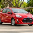 2016 Toyota Prius c gets Safety Sense, special edition