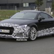 SPIED: 2016 Audi TT RS with a manual shifter spotted!