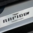 Aston Martin RapidE – production targeted for 2018