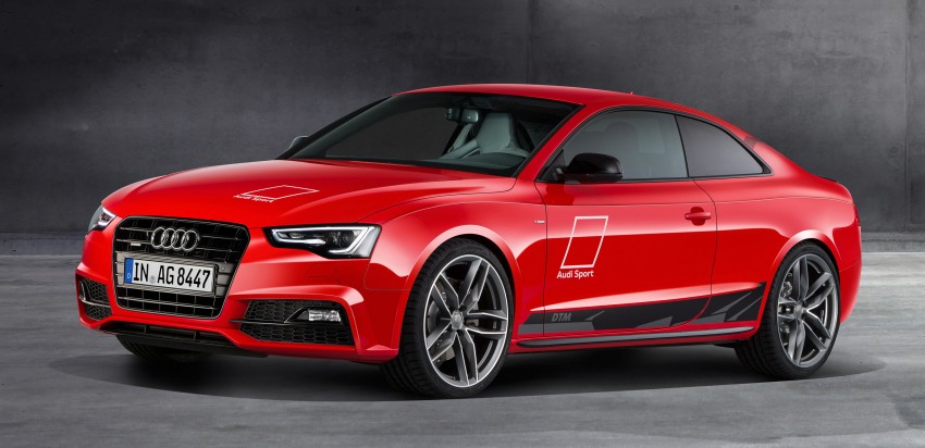 Audi A5 DTM selection special edition, 50 sporty units 393615