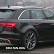 SPIED: Next-gen Audi RS4 Avant dons S4 suit for tests