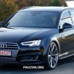 SPIED: Next-gen Audi RS4 Avant dons S4 suit for tests