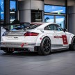 Audi TT Cup racer at the Audi Forum Neckarsulm