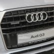GALLERY: Audi Q3 facelift in Malaysian showroom