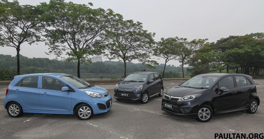 Driven Web Series 2015 #4: Malaysia’s cheapest cars – Perodua Axia 1.0 vs Proton Iriz 1.3 vs Kia Picanto 1.2 399236
