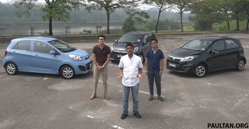 Driven Web Series 2015 #4: Malaysia’s cheapest cars – Perodua Axia 1.0 vs Proton Iriz 1.3 vs Kia Picanto 1.2 399237