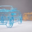 Range Rover Evoque Convertible teased in wireframes around London, global debut set for November