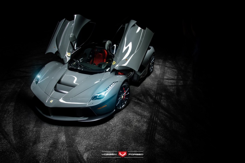 LaFerrari gets highly exclusive Vossen forged wheels 396747