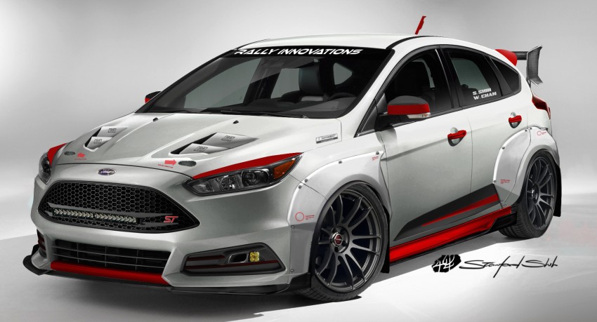 Ford Focus ST and Fiesta ST custom mods for SEMA 400262