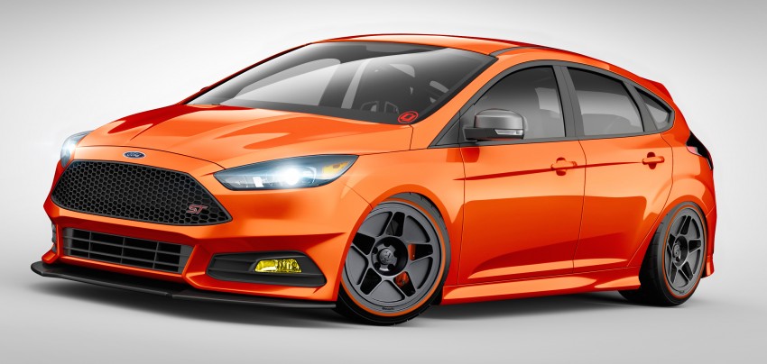 Ford Focus ST and Fiesta ST custom mods for SEMA 400255