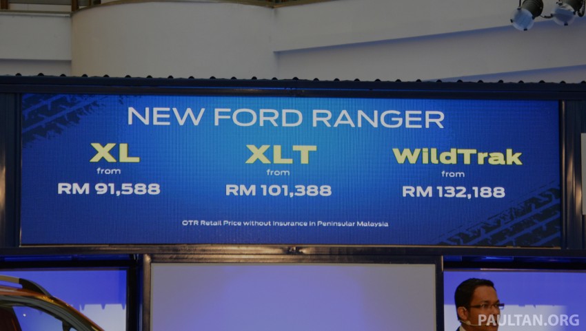 Ford Ranger T6 facelift launched in Malaysia – six variants, 2.2L and 3.2L, priced from RM91.5k 389429