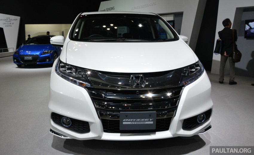 Tokyo 2015: Honda Odyssey Hybrid makes its debut 399445