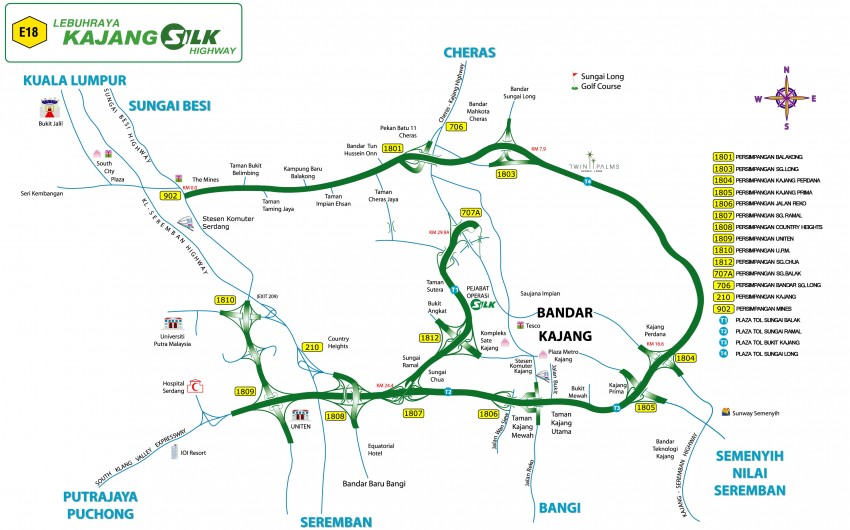 Kajang SILK Highway – toll rates go up on October 15 Image #391041