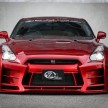 Kuhl Racing fattens up the Nissan GT-R for SEMA