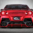 Kuhl Racing fattens up the Nissan GT-R for SEMA