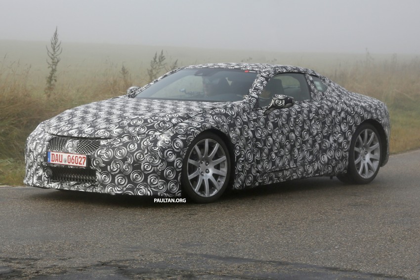 SPIED: Lexus LC Coupe – new 6-Series fighter? Image #397917